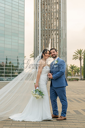 Bryan and Diana wedding ceremony at The Christ Cathedral in Garden Grove Ca, reception at The White House Event Center Anaheim Ca, Gustavo Villarreal photography, videography, 323-633-8283, www.gvphot