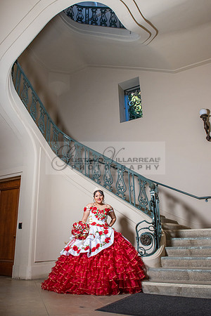 Estephanie Cristal Quinceanera photo shoot ideas, video in Pasadena City Hall in Pasadena Ca. Home reception, 323-633-8283