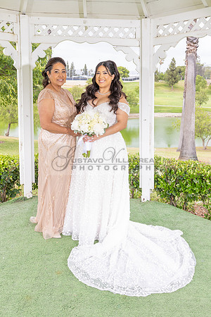 Thalial and Francisco wedding reception at La Mirada Golf course in