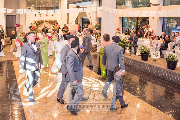 Reina and Adalberto wedding ceremony and reception, photographer