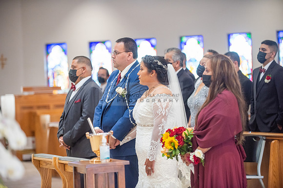 LINK #1 - Xochitl and Luis wedding ceremony at St. Peter Chanel Catholic C
