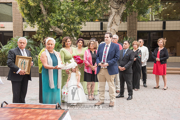 Reina and Adalberto wedding ceremony and reception, photographer