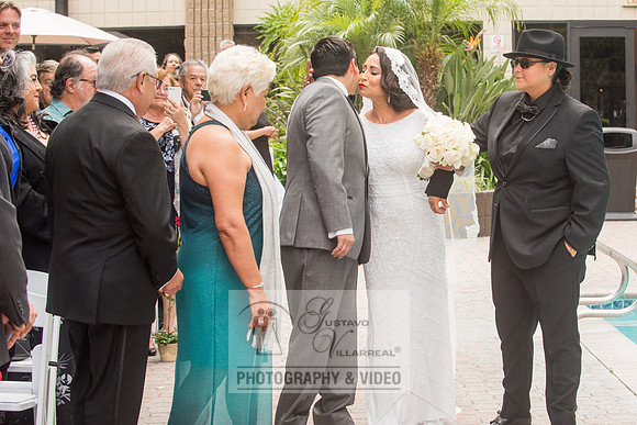 Reina and Adalberto wedding ceremony and reception, photographer
