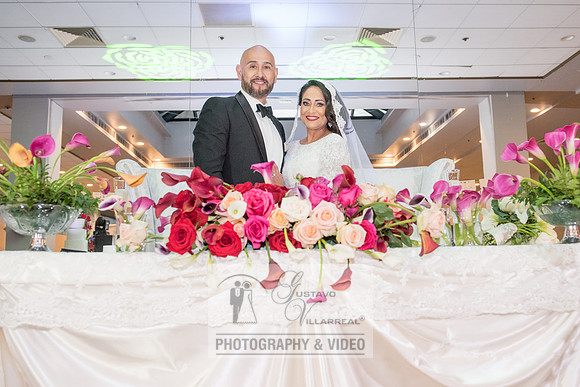 Reina and Adalberto wedding ceremony and reception, photographer