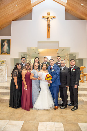 LINK #1 - Xochitl and Luis wedding ceremony at St. Peter Chanel Catholic C