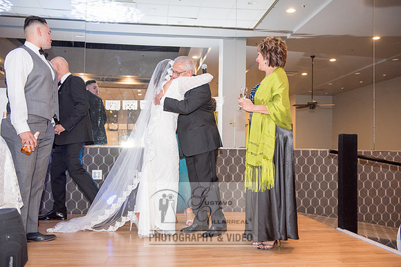 Reina and Adalberto wedding ceremony and reception, photographer
