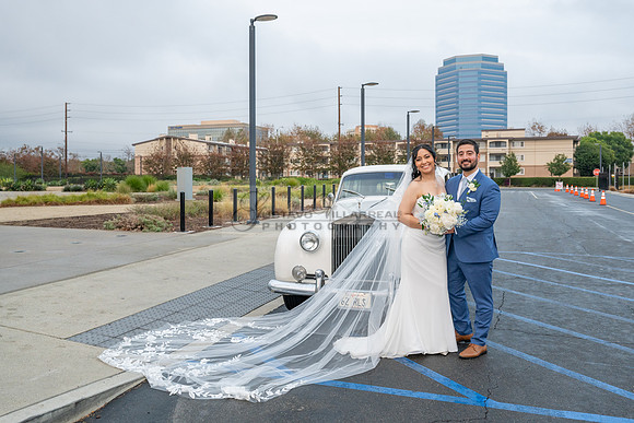 Bryan and Diana wedding ceremony at The Christ Cathedral in Garden Grove Ca, reception at The White House Event Center Anaheim Ca, Gustavo Villarreal photography, videography, 323-633-8283, www.gvphot