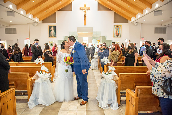 LINK #1 - Xochitl and Luis wedding ceremony at St. Peter Chanel Catholic C