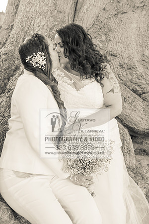 JENNIFER AND CYNTHIA glbt wedding photography and video at Long Beach Museum of Art in Long Beach Ca, www.gustavovillarreal.com, 323-633-8283