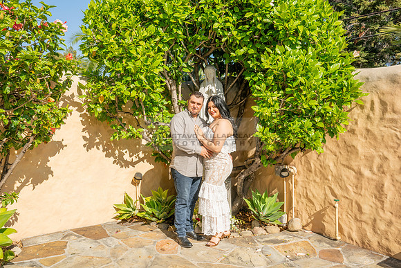 Jessica and Cory engagement photo session at Our Lady of Mount C