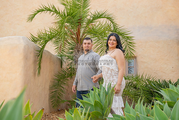 Jessica and Cory engagement photo session at Our Lady of Mount C