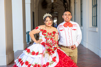 Estephanie Cristal Quinceanera photo shoot ideas, video in Pasadena City Hall in Pasadena Ca. Home reception, 323-633-8283