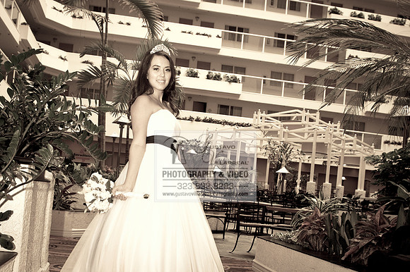 Quinceaneras and weddings photography and video at Embassy suite