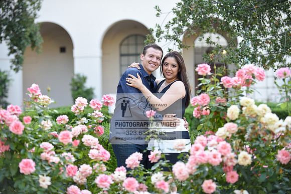 Saul and Cinthia Engagement photos in Pasadena, Wedding photo and video in Pasadena City hall, www.gustavovillarrealphotography.com, 323-633-8283