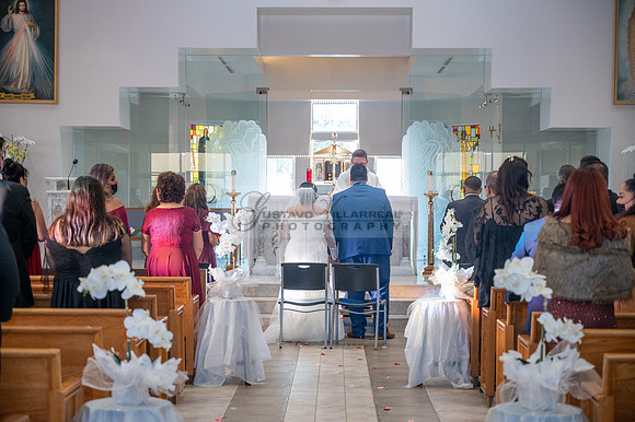 LINK #2 - Xochitl and Luis wedding ceremony at St. Peter Chanel Catholic C