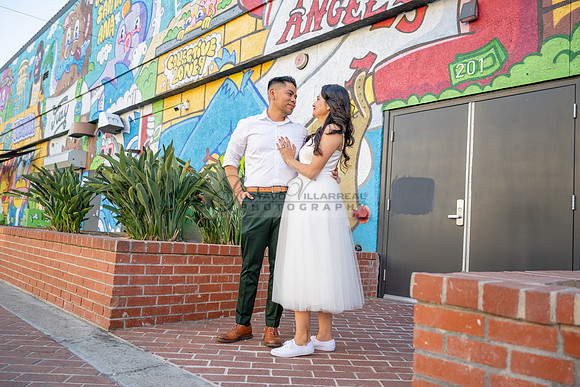 Margarita and Quintiliano engagement, weddings, quinceaneras, photos at La 4th st in Santa ana Ca. Gustavo Villarreal Photography, videographer, 323-633-8283