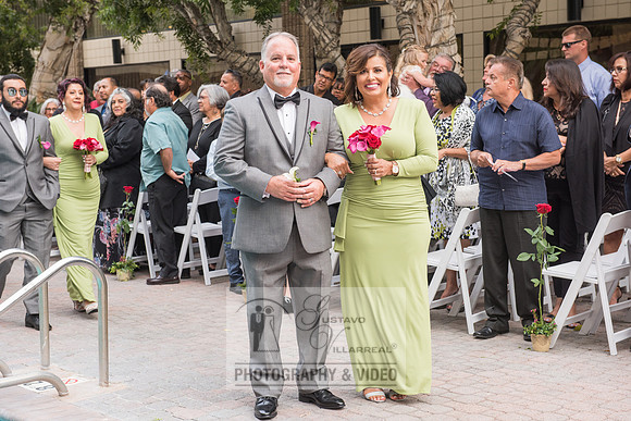 Reina and Adalberto wedding ceremony and reception, photographer
