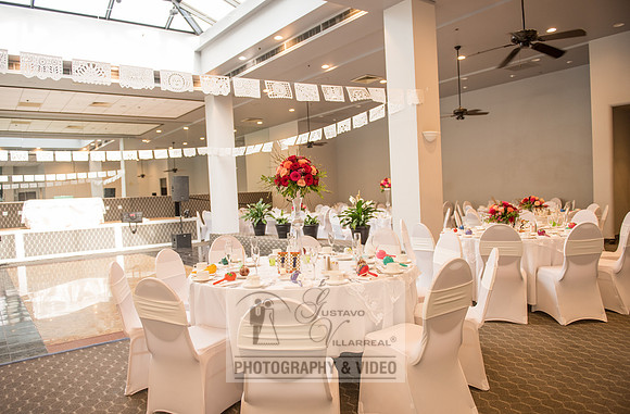 Reina and Adalberto wedding ceremony and reception, photographer