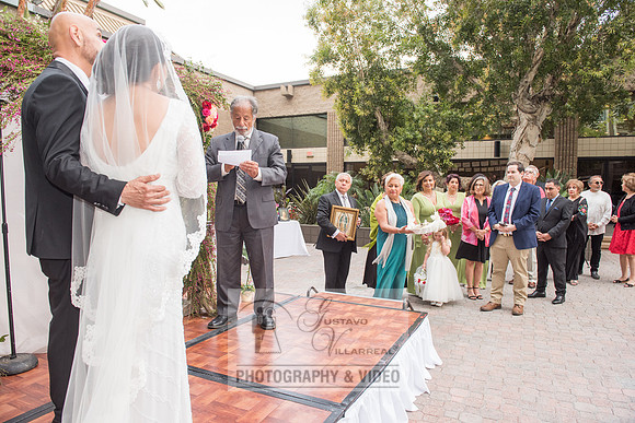 Reina and Adalberto wedding ceremony and reception, photographer
