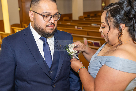 Thalial and Francisco wedding reception at La Mirada Golf course in