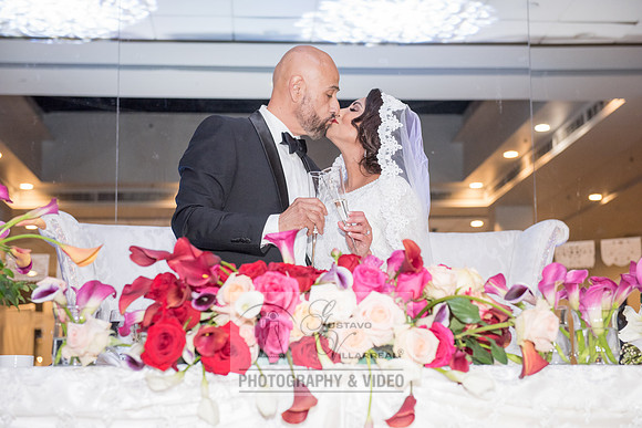 Reina and Adalberto wedding ceremony and reception, photographer