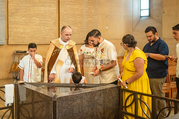 Baptism photographer, videographer at Cathedral of our Lady of Angeles in Los Angeles Ca. Gustavo Villarreal Photography, 323-633-8283, www.gvphotoandvideo.com