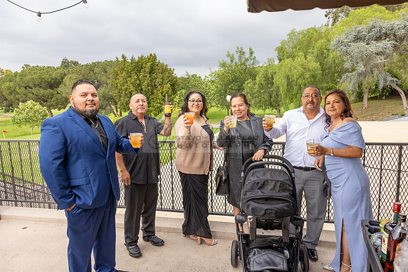 Thalial and Francisco wedding reception at La Mirada Golf course in