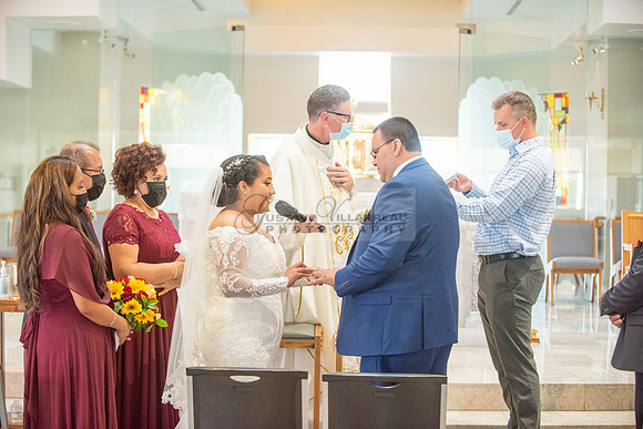 LINK #1 - Xochitl and Luis wedding ceremony at St. Peter Chanel Catholic C