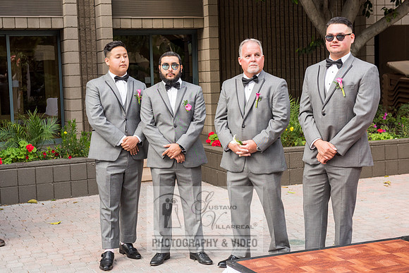 Reina and Adalberto wedding ceremony and reception, photographer