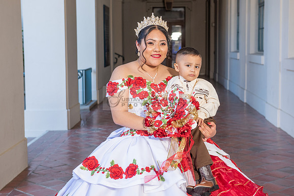 Estephanie Cristal Quinceanera photo shoot ideas, video in Pasadena City Hall in Pasadena Ca. Home reception, 323-633-8283