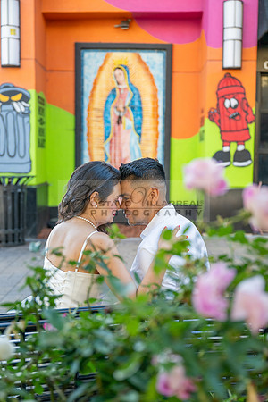 Margarita and Quintiliano engagement, weddings, quinceaneras, photos at La 4th st in Santa ana Ca. Gustavo Villarreal Photography, videographer, 323-633-8283