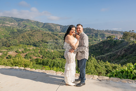 Jessica and Cory engagement photo session at Our Lady of Mount C