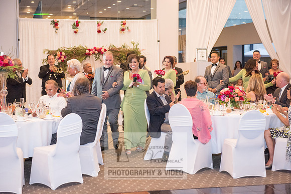 Reina and Adalberto wedding ceremony and reception, photographer