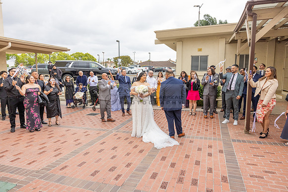 Thalial and Francisco wedding reception at La Mirada Golf course in