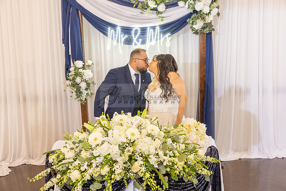 Thalial and Francisco wedding reception at La Mirada Golf course in