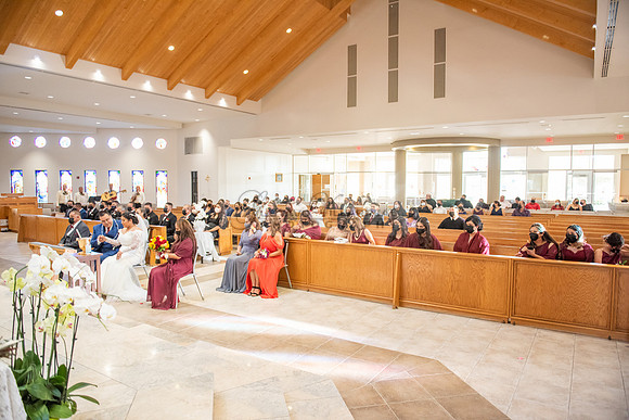 LINK #1 - Xochitl and Luis wedding ceremony at St. Peter Chanel Catholic C