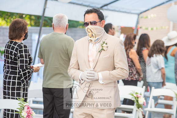 Anthony and Alma wedding celebration at st. Joseph's catholic Ch