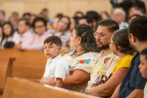 Baptism photographer, videographer at Cathedral of our Lady of Angeles in Los Angeles Ca. Gustavo Villarreal Photography, 323-633-8283, www.gvphotoandvideo.com