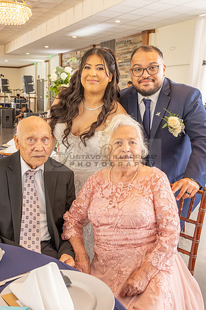 Thalial and Francisco wedding reception at La Mirada Golf course in