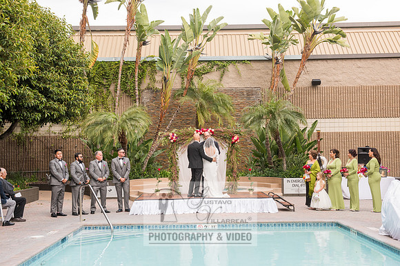 Reina and Adalberto wedding ceremony and reception, photographer