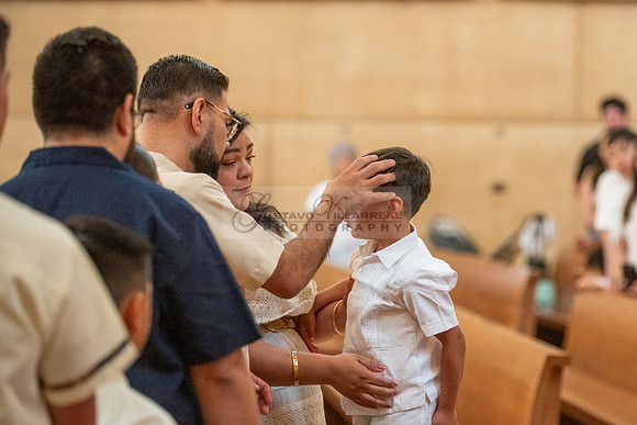 Baptism photographer, videographer at Cathedral of our Lady of Angeles in Los Angeles Ca. Gustavo Villarreal Photography, 323-633-8283, www.gvphotoandvideo.com