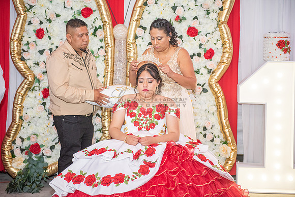 Estephanie Cristal Quinceanera photo shoot ideas, video in Pasadena City Hall in Pasadena Ca. Home reception, 323-633-8283