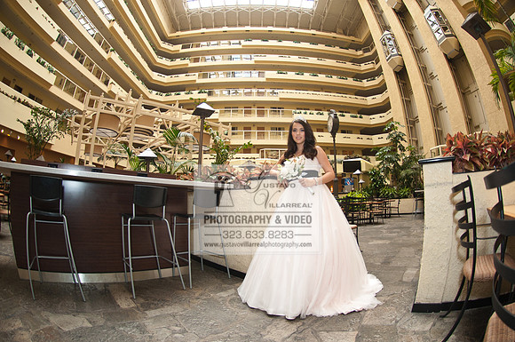 Quinceaneras and weddings photography and video at Embassy suite