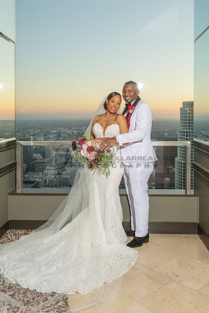 Antecia and Terry Wedding celebration, reception at City Club Los Angeles Ca, photography and videography by Gustavo Villarreal, 323-633-8283, www.gvphotoandvideo.com