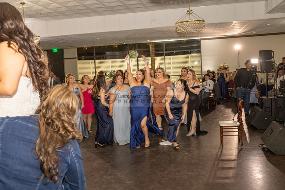Thalial and Francisco wedding reception at La Mirada Golf course in