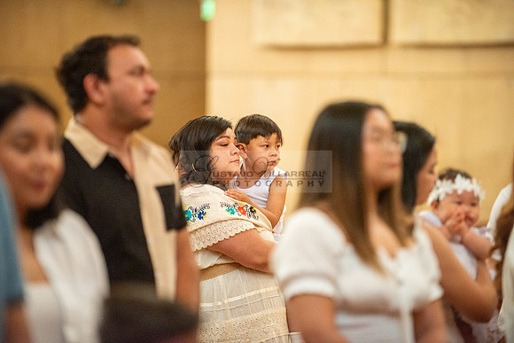 Baptism photographer, videographer at Cathedral of our Lady of Angeles in Los Angeles Ca. Gustavo Villarreal Photography, 323-633-8283, www.gvphotoandvideo.com