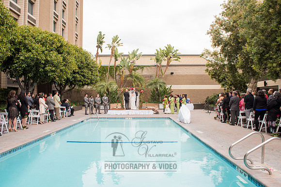 Reina and Adalberto wedding ceremony and reception, photographer