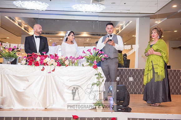Reina and Adalberto wedding ceremony and reception, photographer