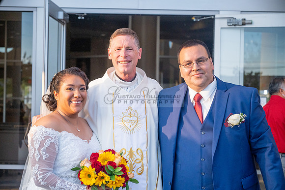 LINK #2 - Xochitl and Luis wedding ceremony at St. Peter Chanel Catholic C