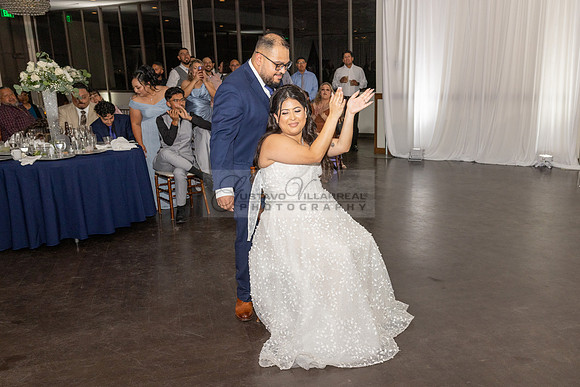 Thalial and Francisco wedding reception at La Mirada Golf course in